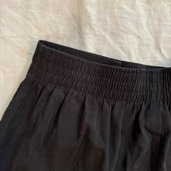 80s Vintage Black Strirrup Pants COUNTERPARTS Brand - Picture 3 of 11